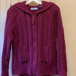 Valerie Stevens hooded sweater